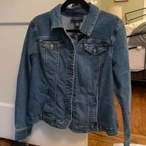 Women’s Charter Club Jean Jacket XL